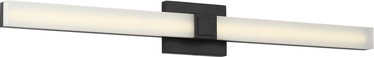Generation Lighting GLV1652MBK-L Fentress 36 inch Midnight Black Bath Vanity Wall Light