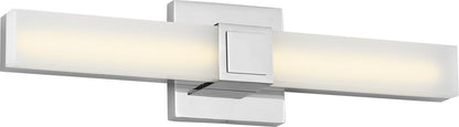 Generation Lighting GLV1662CH-L Fentress 18 inch Chrome Bath Vanity Wall Light