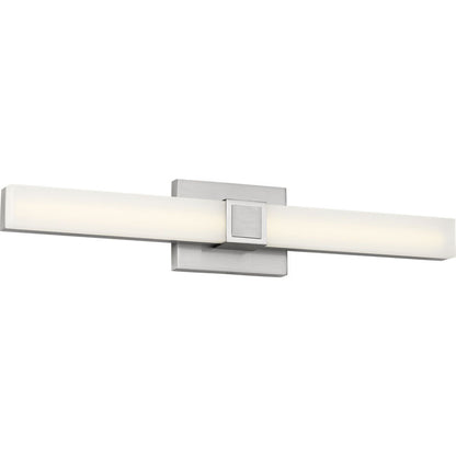 Generation Lighting GLV1672BN-L Fentress 1 Light 24 inch Brushed Nickel Bath Vanity Wall Light