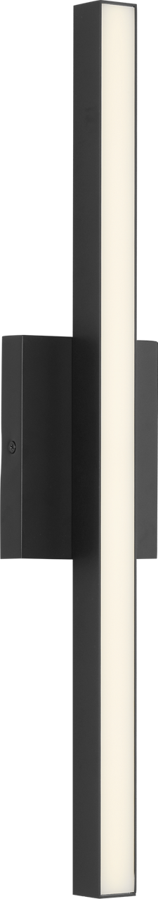 Generation Lighting GLV1681MBK-L Marque 1 Light 24 inch Midnight Black Bath Vanity Wall Light