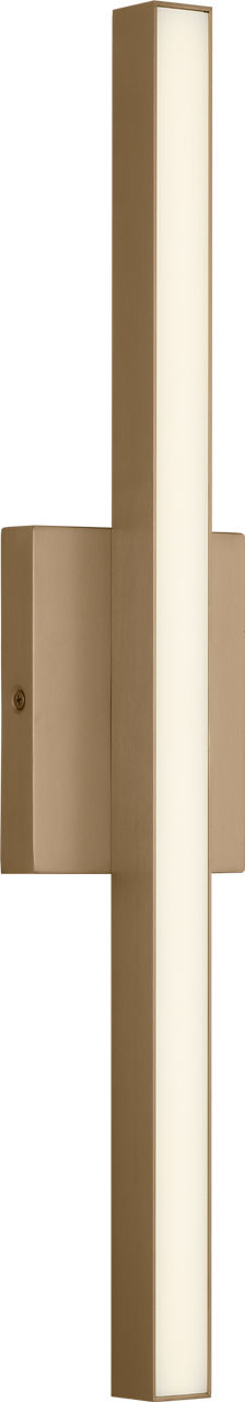 Generation Lighting GLV1681SB-L Marque 24 inch Satin Brass bath vanity wall light