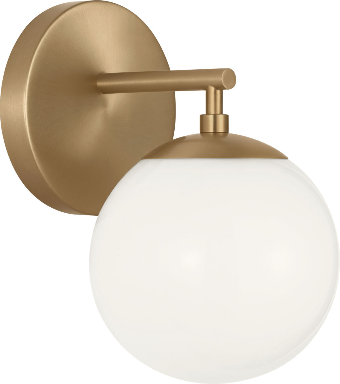 Generation Lighting GLV1831SBE Nube satin brass bath vanity wall light