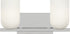 Generation Lighting GLV1962CH Neblina 2 Light 13.25 inch Chrome Bath Vanity Wall Light
