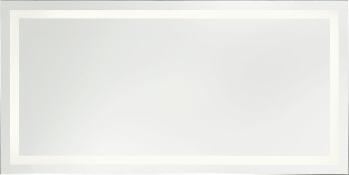 Generation Lighting Mera 72 x 36 inch White Illuminated Mirror