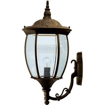 Dabmar Lighting GM105-BZ Powder Coated Cast Aluminum Wall Light Fixture, Bronze Finish