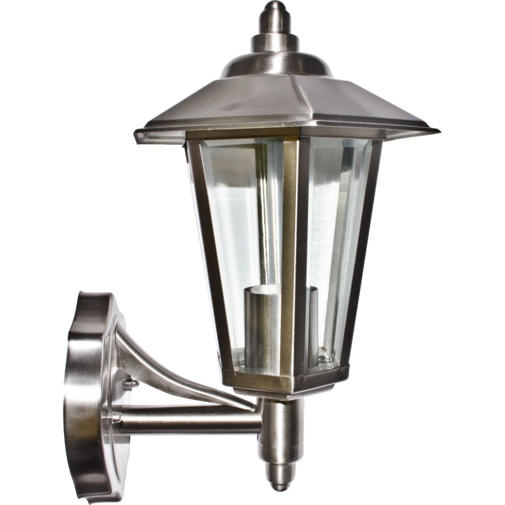 Dabmar Lighting GM120-L9-40K-SS304 LED Stainless Steel GU24 Wall Fixture, 120V, Color Temperature 4000K, Stainless Steel 304 Finish