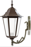 Dabmar Lighting GM135S-BZ-FR Daniella Wall Fixture With Frosted Glass Incand 120v, Bronze Finish