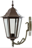 Dabmar Lighting GM135S-BZ Daniella Wall Fixture With Clear Glass Incand 120v, Bronze Finish