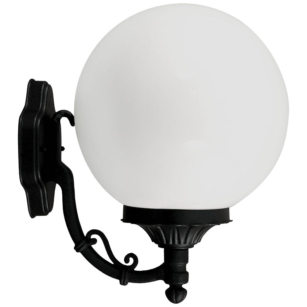 Dabmar Lighting GM245-L6-30K-BZ LED Cast Aluminum Globe Wall E26 Light Fixture, 120V, Color Temperature 3000K, Bronze Finish