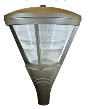 Dabmar Lighting GM580-BZ Powder Coated Cast Aluminum Architectural Post Top Light Fixture in Bronze Finish