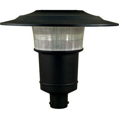Dabmar Lighting GM655-B Powder Coated Cast Aluminum Architectural Post Top Light Fixture, Black Finish