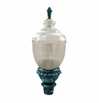 Dabmar Lighting GM680-VG Cast Aluminum Post Top Fixture, E39, No Lamp, Verde Green Finish