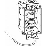 Orbit GMB-1-MC 2-3/4” Deep, Gangable 1-Gang Switch Box With MC Clamps