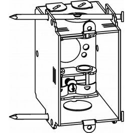 Orbit GMB-MC-NO 2-3/4” Deep, Non-Gangable 1-Gang Nail-on Switch Box With MC Clamps