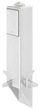 Arlignton GP19W 19" Outdoor Lighting Post, White Finish