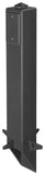 Arlignton GP26B Garden Post 26" Support for Outdoor Light Fixtures, Black Finish