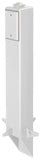 Arlignton GP26W Garden Post 26" Support for Outdoor Light Fixtures, White Finish