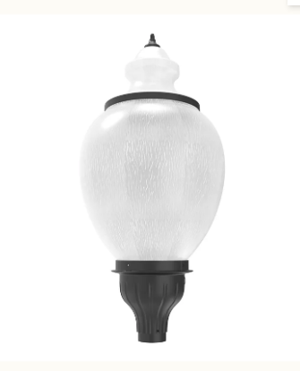 Westgate GPA-A37-80-150W-MCTP-BK LED Acorn Area Light,  Wattage 80W/100W/150W, 135LM/W, MCTP 30K/40K/50K, 37” H X 17” D