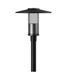 Westgate GPH-12-40W-MCTP-BK Modern Top-Hat Post-Top Area Light W/ Indirect Light Source, Selectable Multi CCT & Wattage