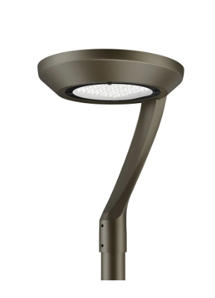 Westgate GPX-10W-SOLAR-A1 LED Single Arm Adjustable Solar Area Disk Light, Wattage 10W, Lumens 1700 lm, CCT Selectable, Bronze Finish