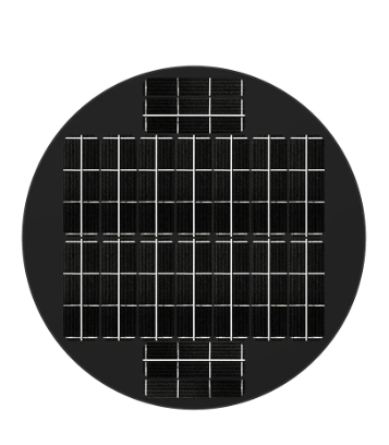 Westgate GPX-10W-SOLAR-PWM LED Pole/Wall Mount Solar Area Light, Wattage 10W, Lumens 1700 lm, CCT Selectable, Bronze Finish