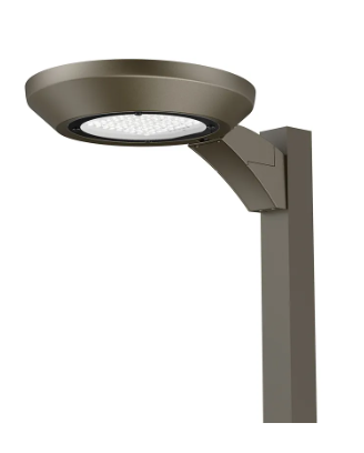 Westgate GPX-10W-SOLAR-PWM LED Pole/Wall Mount Solar Area Light, Wattage 10W, Lumens 1700 lm, CCT Selectable, Bronze Finish