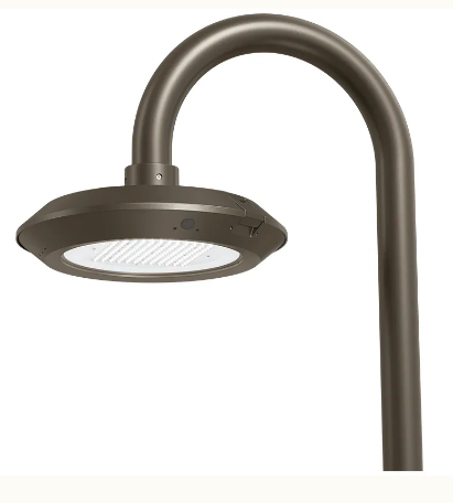 Westgate GPX-90-150W-MCTP-BM-BK Area Light with Bell Mount Pole Adapter, Multi-Power & CCT 90W/120W/150W, 3000/4000K/5000K Black Finish