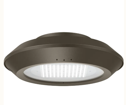 Westgate GPX-18-60W-MCTP-PM75-BK Post Disk with 3/4" Pipe Mount Hub, Multi-Power & CCT 18W/30W/45W/60W, 3000K/4000K/5000K Black Finish