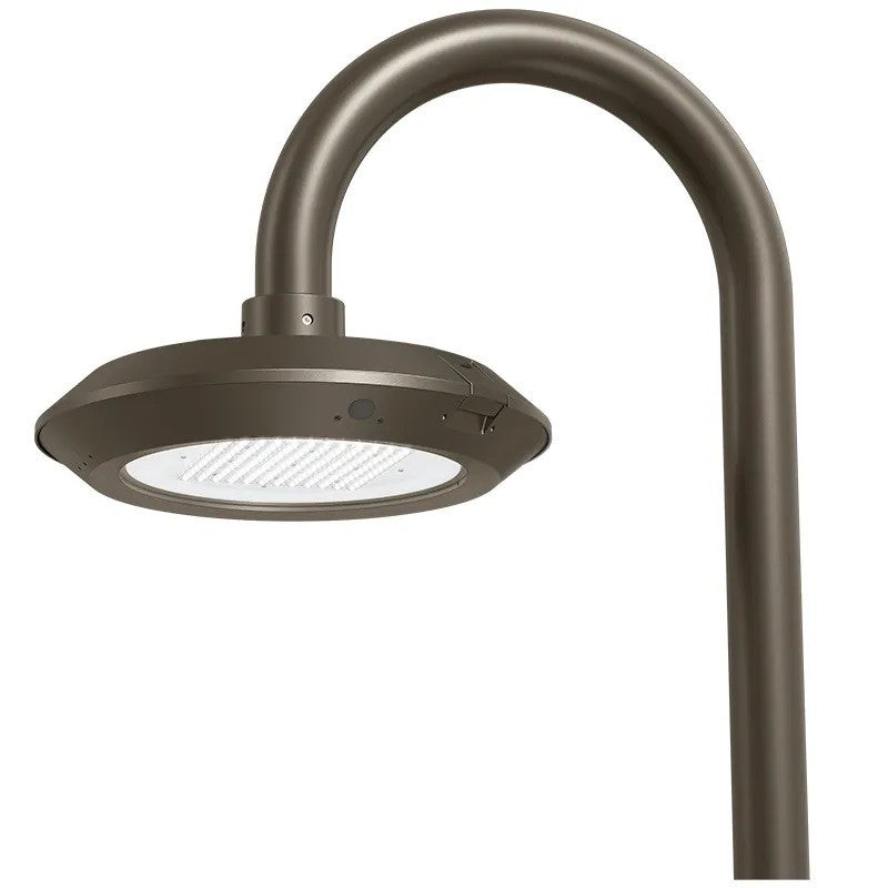 Westgate GPX-22-75W-MCTP-BM Spec Series Post Disk Bell Mount Pole Adapter, Selectable Wattage, Multi-Color Temperature, Bronze Finish