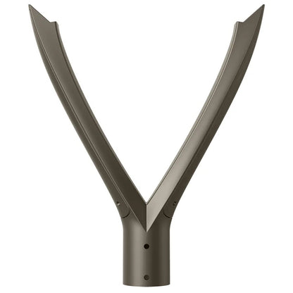 Westgate GPX-90-150W-MCTP-A2 LED Twin Arm Post Mount Area Disk Light, Wattage 90/120/150W, Lumens 150 LM/W, CCT Selectable, Bronze Finish