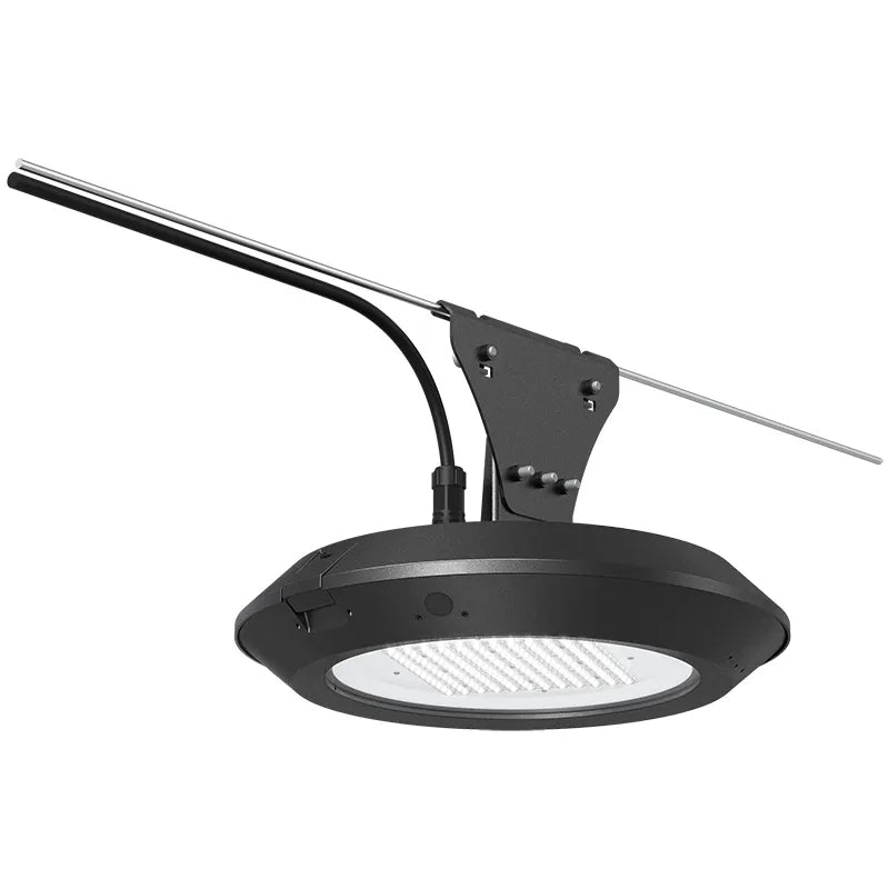 Westgate GPX-90-150W-MCTP-CAT LED Catenary Suspension Mount Area Disk Light, Wattage 90/120/150W, Lumens 150 LM/W, CCT Selectable, Bronze Finish