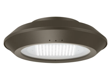 Westgate GPX-90-150W-MCTP-CM LED Ceiling Mount Area Disk Light, Wattage 90/120/150W, Lumens 150 LM/W, CCT Selectable, Bronze Finish