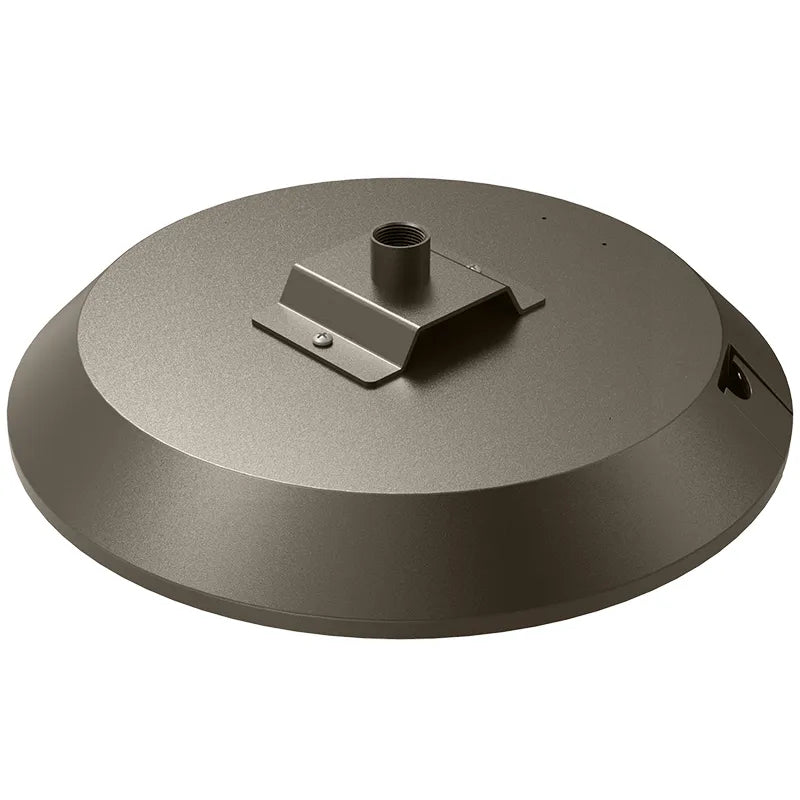 Westgate GPX-90-150W-MCTP-PM75 LED Pipe Mount with 3/4" Hub Area Disk Light, Wattage 90/120/150W, Lumens 150 LM/W, CCT Selectable, Bronze Finish