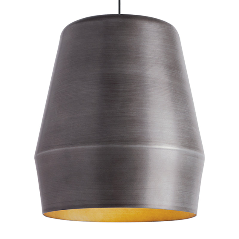 Visual Comfort Architectural 700TDALEFG-LED930 Modern 13" Allea 1-lt LED Line Voltage Pendant Light - 120V - CCT: 3000K - Finish: Fossil Grey