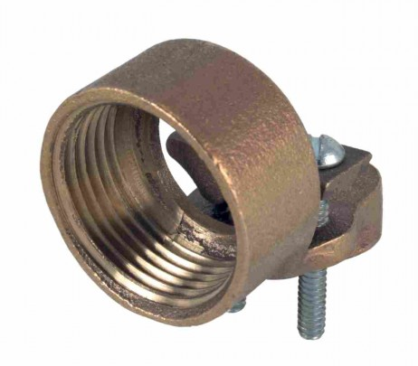 Orbit H-100 1" Bronze 360° Swing Type Conduit Hub - Steel Screw