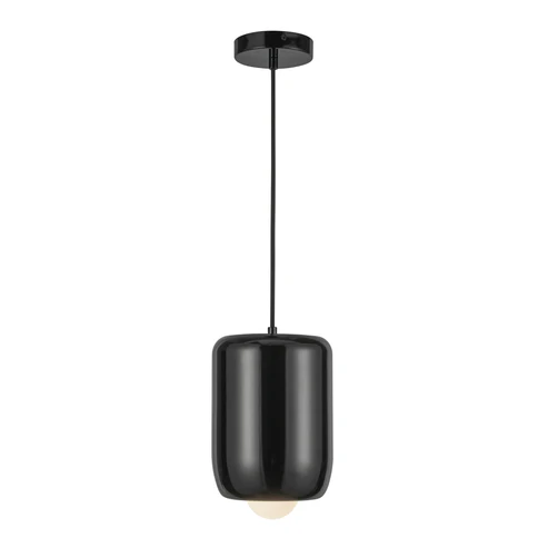 Kuzco Lighting PD68507-GBK-UNV Hayden LED 7 inch Pendant Ceiling Light Glossy Black Finish