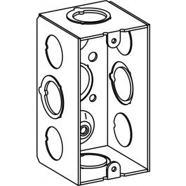 Orbit HDB-1-MKO 2-1/8” Deep, 1-Gang Welded Deep Handy Box With MKO