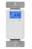 Enerlites HET01-H1-W 7-Day Astronomic In-Wall Programmable Timer