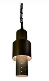 ABBA LIGHTING HLB02 LED Heavy Duty Cast Brass Hanging Light - Natural Brass Finish