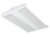 MaxLite HLE-100WUF-CSEM Highbay Linear ECO Frosted Lens Light W/ Batter Backup, Wattage Selectable 100W/115W/135W, 120-277V, CCT Selectable 4000K/5000K