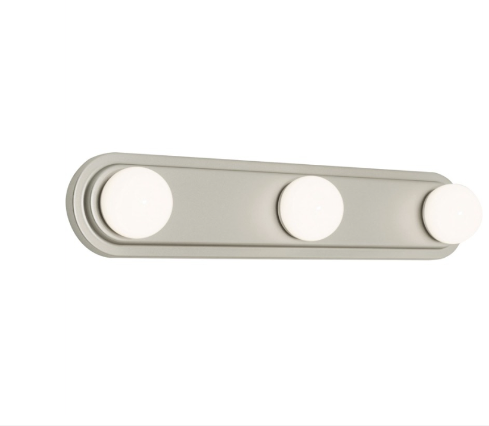 AFX Lighting HLWV240417L30ENSN Hollywood 3-light Led Vanity Light - 3000k - 120v - Satin Nickel