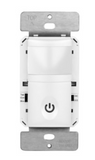 Enerlites HMOS-J-W WHITE 180° PIR OCCUPANCY/VACANCY MOTION SENSOR SINGLE POLE WALL SWITCH