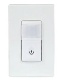 Enerlites HMVS-W Single Pole Vacancy Neutral Wire Occupancy Motion Sensor Switch, White Finish