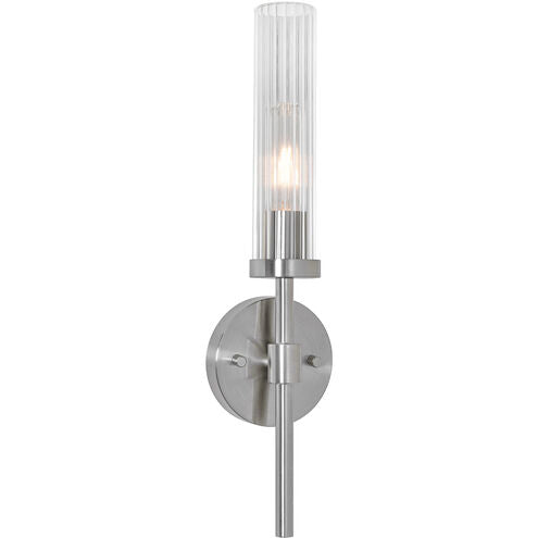 AFX Lighting HNTS0518MBSN Huntington 1 Light 4.5 inch ADA Wall Sconce Wall Light in Satin Nickel Finish