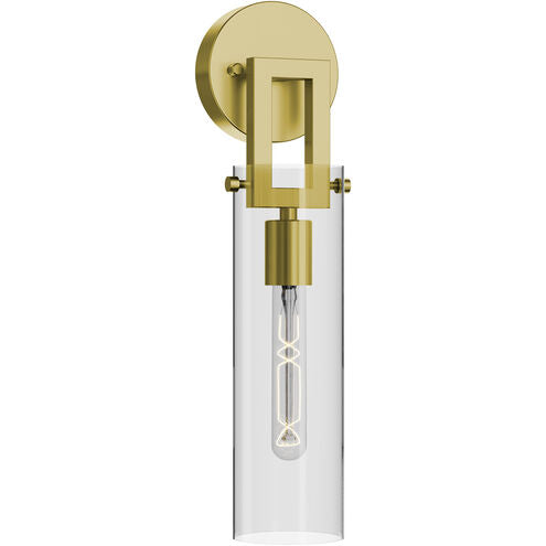 AFX Lighting HOUS0517MBLB Houston 1 Light 4.5 inch Light Antique Brass ADA Wall Sconce Wall Light