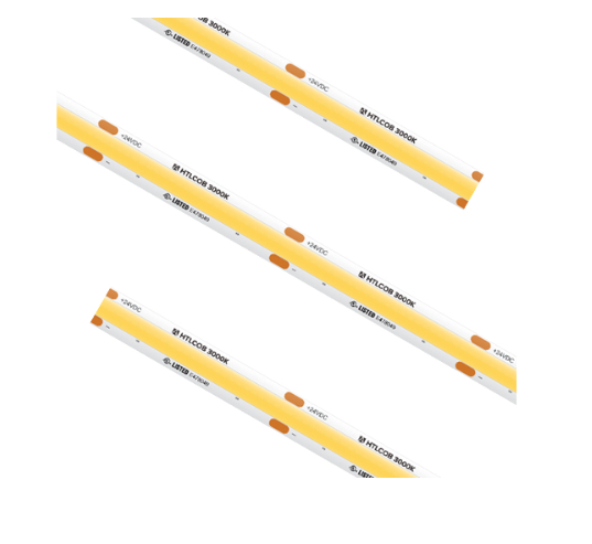 American Lighting HTL-COB-CW-16 Trulux High Output COB LED Tape Light - 16.4FT Reel - IP54 Damp Location - 5000K - 5W / FT - 448 Lumens / FT - 24V