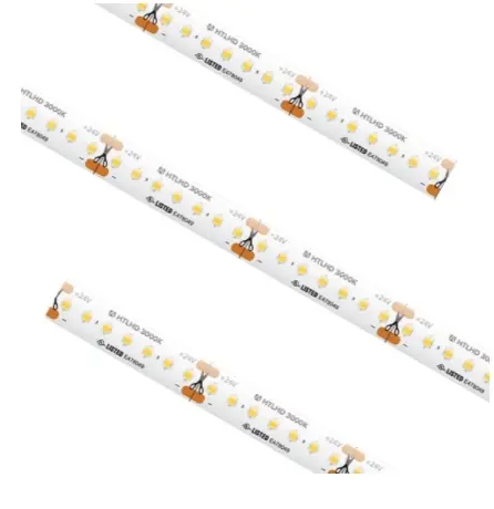 American Lighting HTLHD-CW-CC Custom Cut HTL HD Series Tape Light, IP54, Wattage 3.65W/ft, Lumens 370 lm, Voltage 24V, Color Temperature 5000K