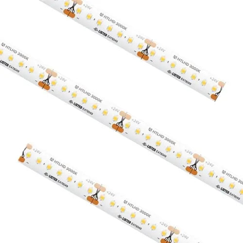 American Lighting HTLHD65-CW-16 16.4 ft. Reel High Output HD Tape Light, 1.51 in. Cut Increment, Wattage 5000K, IP65, Wattage 3.65W per ft. White Finish