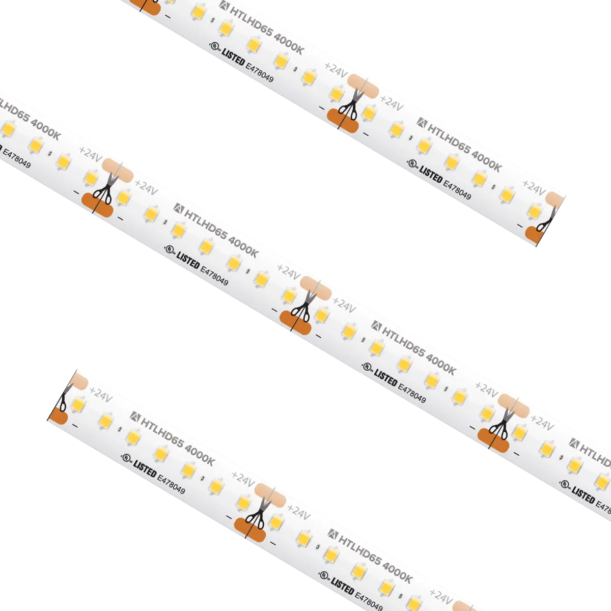 American Lighting HTLHD65-WH-100 100Ft High Density Tape Light 4000K IP65 24V