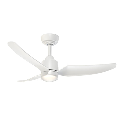 Kuzco Lighting CF72942-WH Hugo 42-in Ceiling Fan - CCT 3000K - Finish: White
